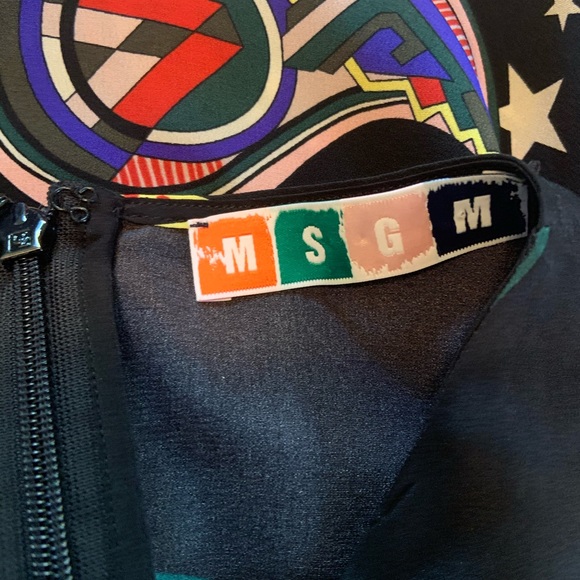 MSGM fringe paisley black and multicolored - Picture 5 of 8